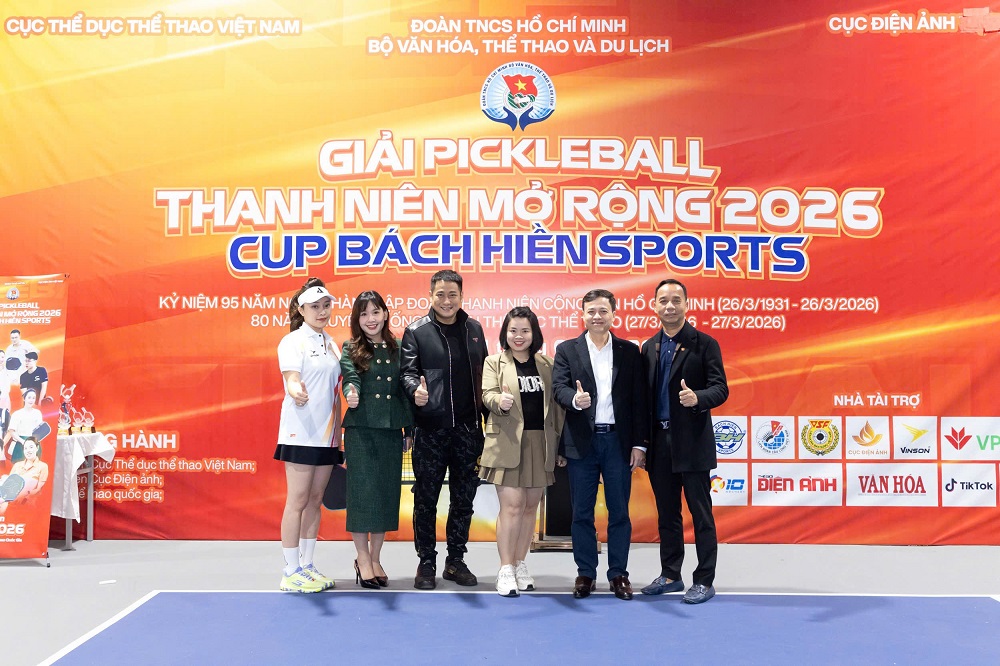 Giải Pickleball Thanh niên mở rộng 2026 – Cúp Bách Hiền Sports: Khi sân đấu trở thành điểm hẹn của tinh thần tuổi trẻ